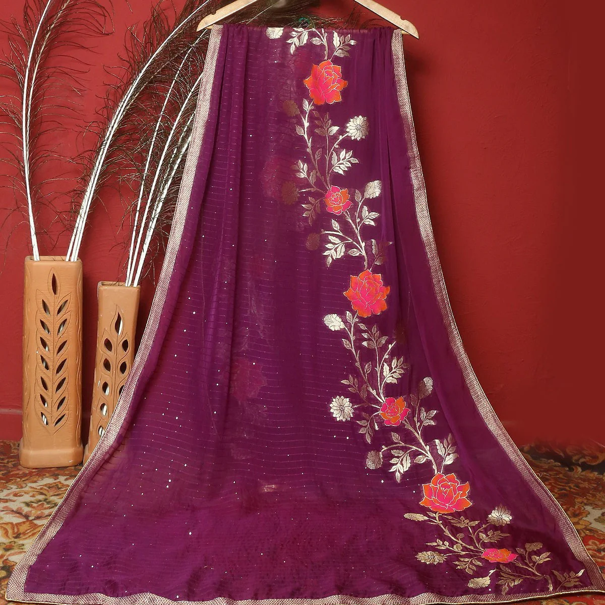 Pure Organza Jacquard-FBDY0002783