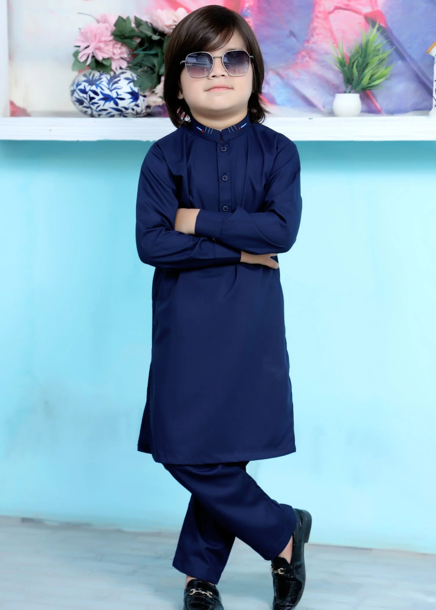 Cobalt Blue kurta trouser KT 92