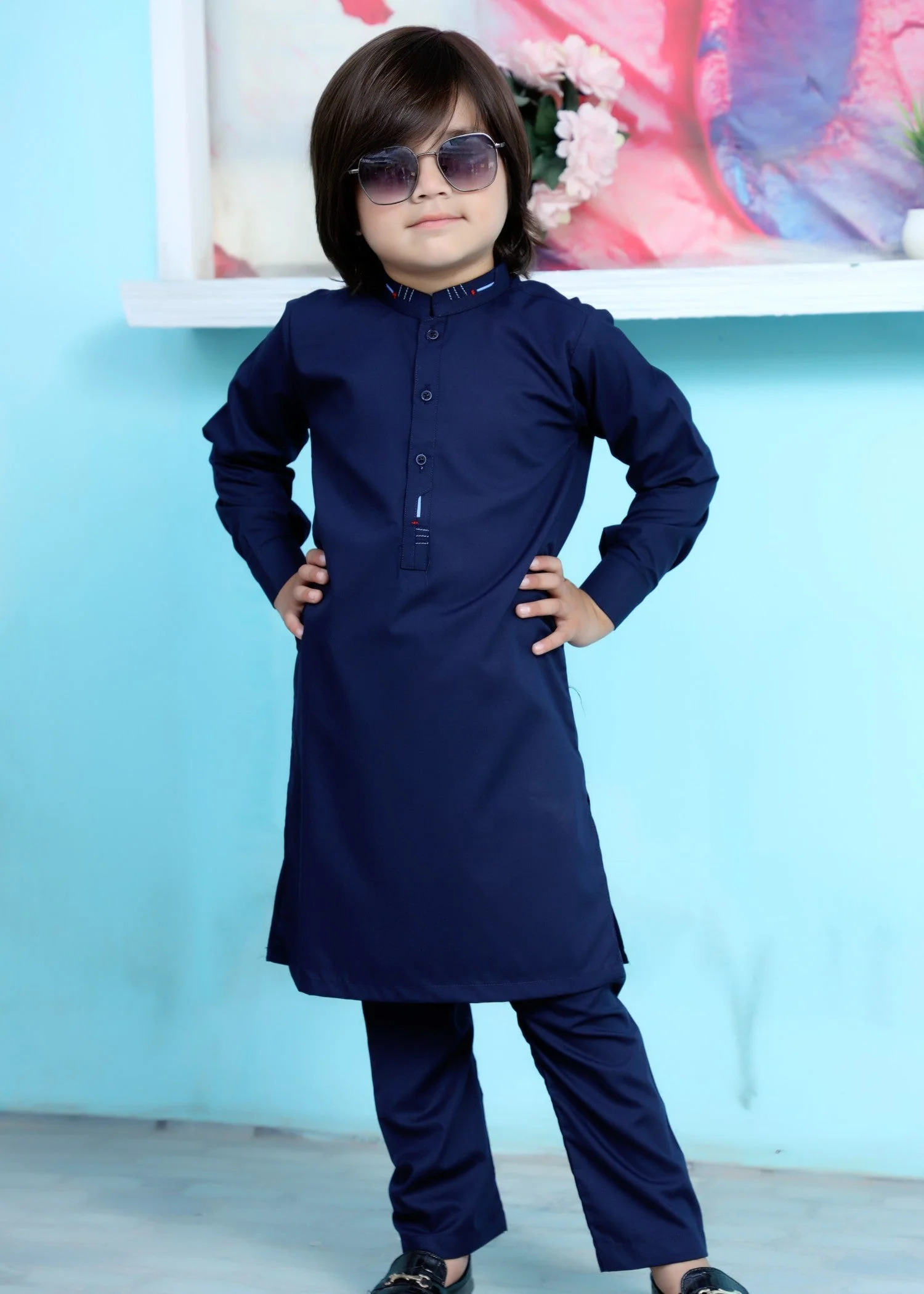 Cobalt Blue kurta trouser KT 92