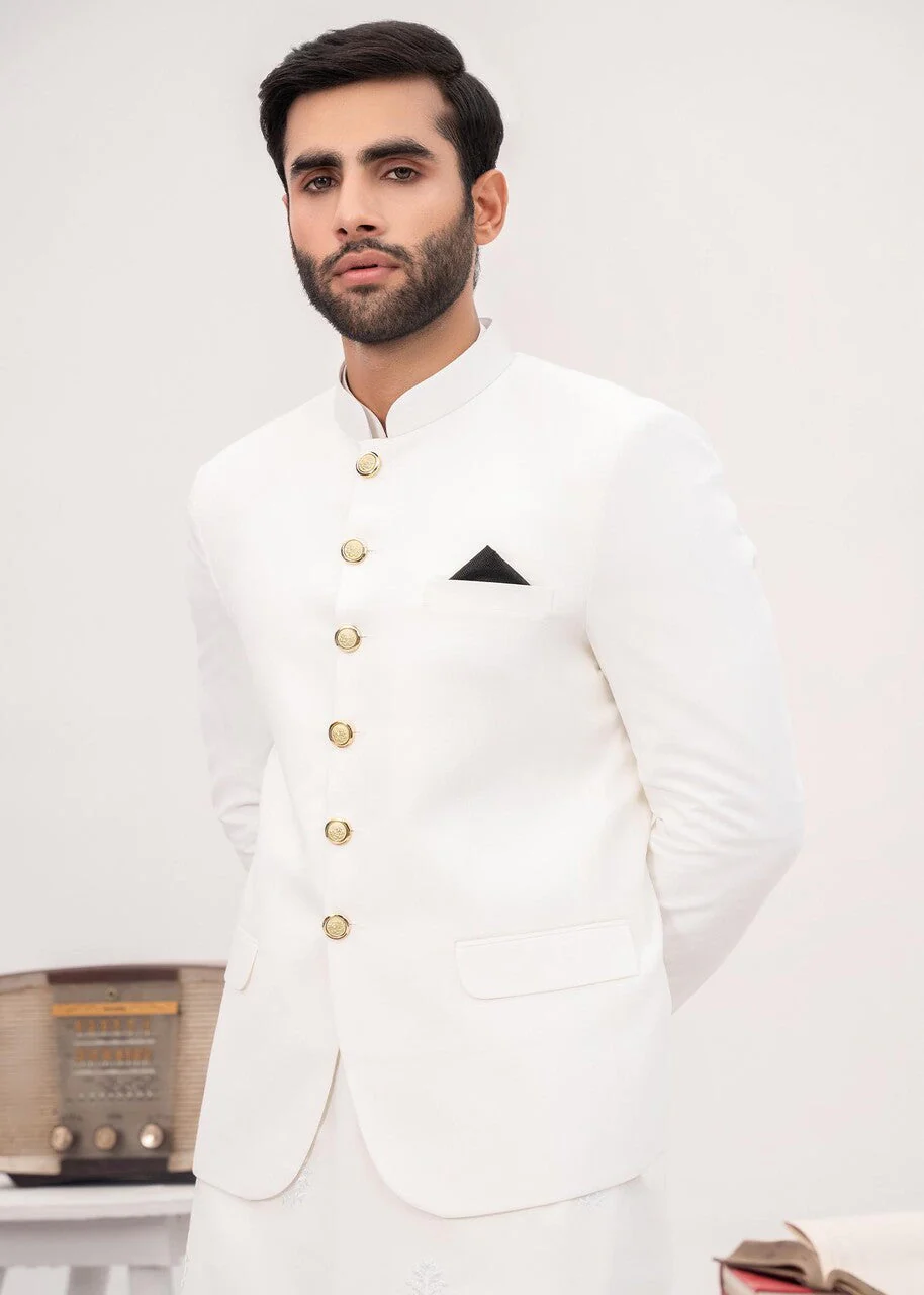 Off White Prince Coat For Wedding