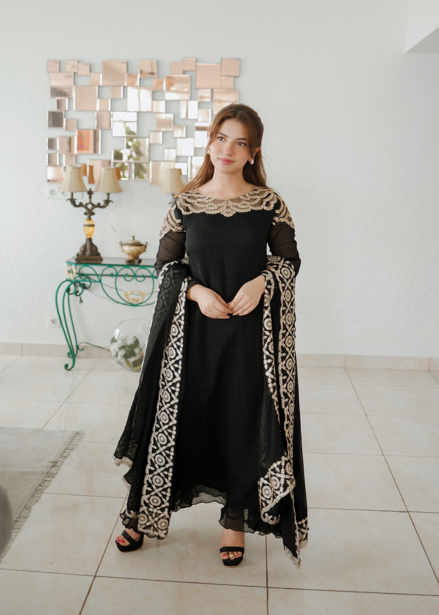 ALL001 BLACK MAXI
