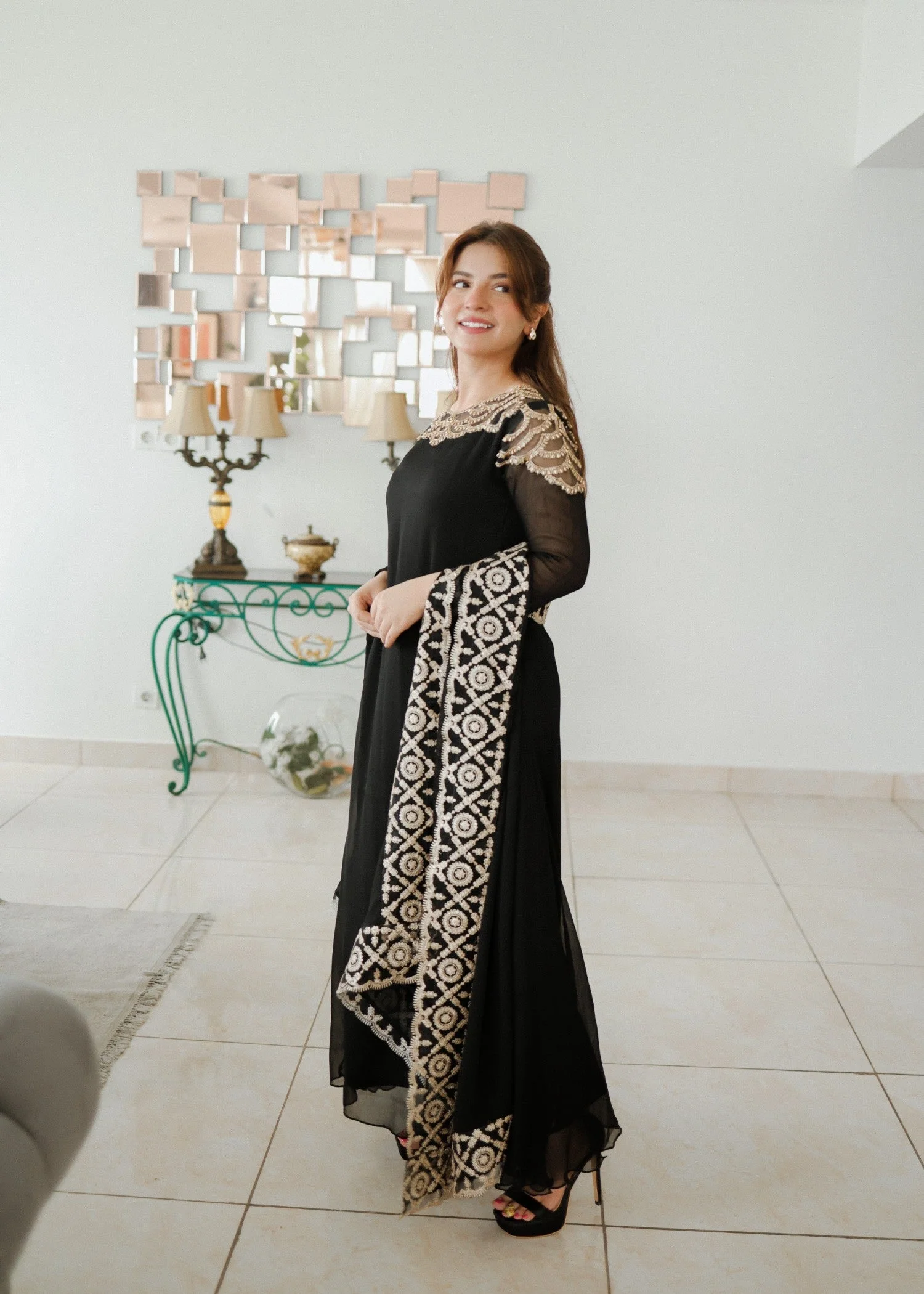 ALL001 BLACK MAXI